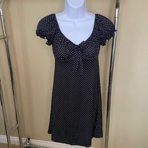Altar’s State Small black and white polka dot dress